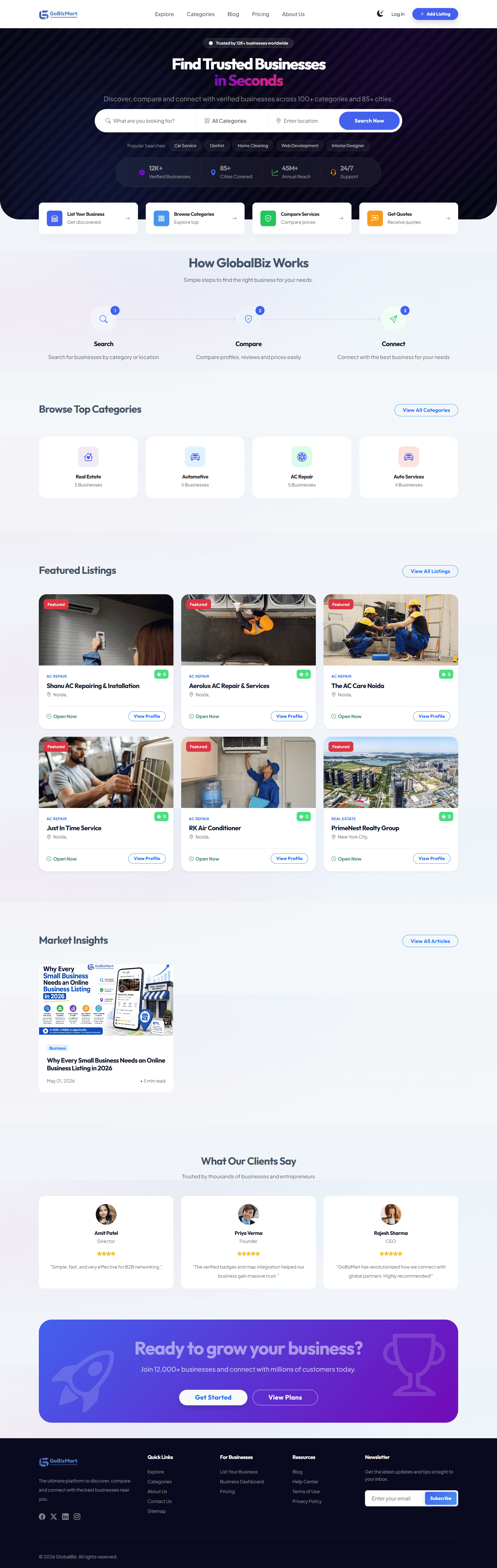 GoBizMart Platform