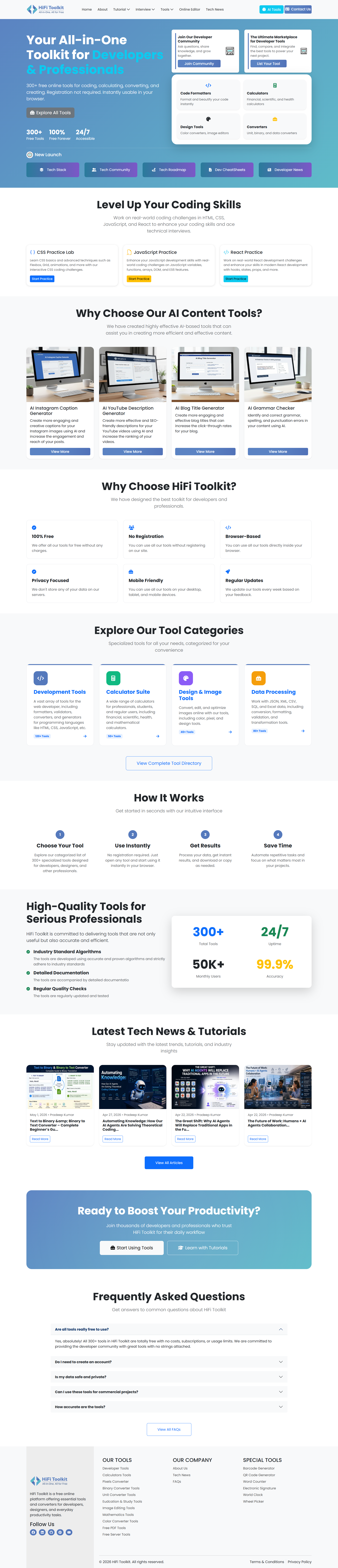 HiFi Developer Toolkit